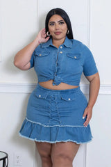 Martha Sunkissed Soul Skirt Gia Luxe Couture