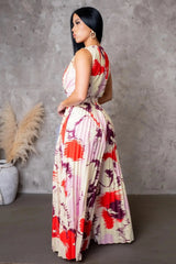 NOVA JUMPSUIT-RED - Gia Lux Boutique