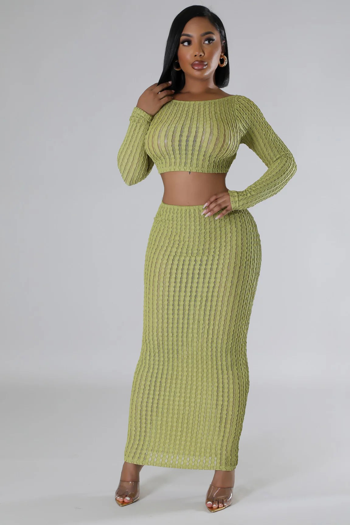 Inna Watch Your Back Skirt Set