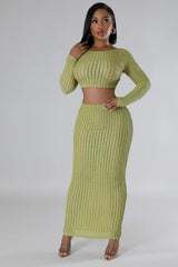 Inna Watch Your Back Skirt Set