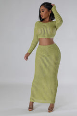 Inna Watch Your Back Skirt Set