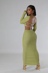 Inna Watch Your Back Skirt Set