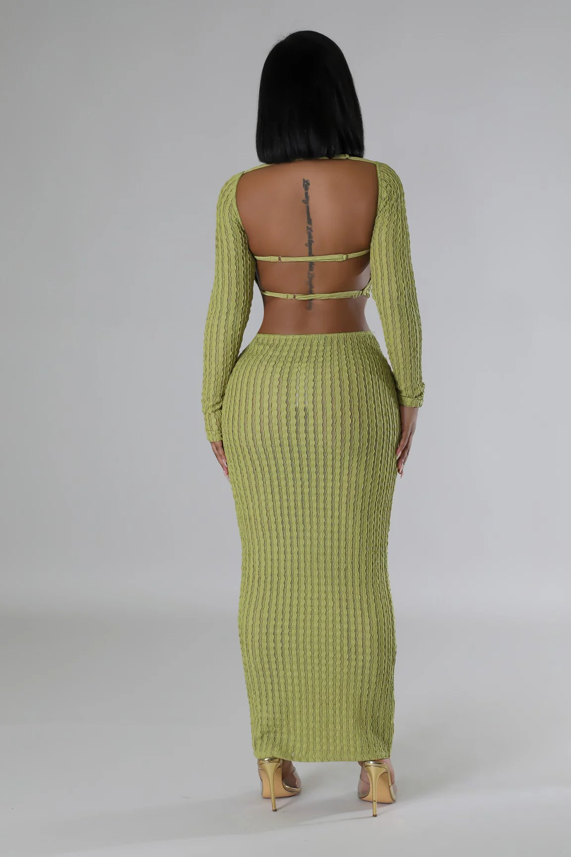 Inna Watch Your Back Skirt Set