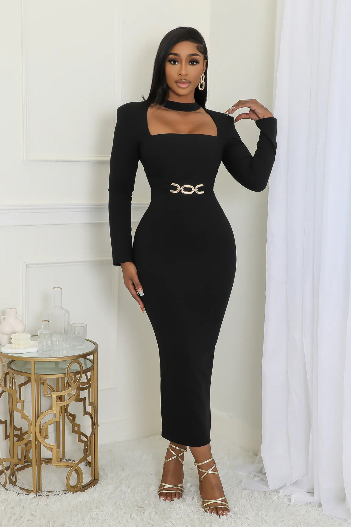 Caroline Important Figure Dress Gia Luxe Couture