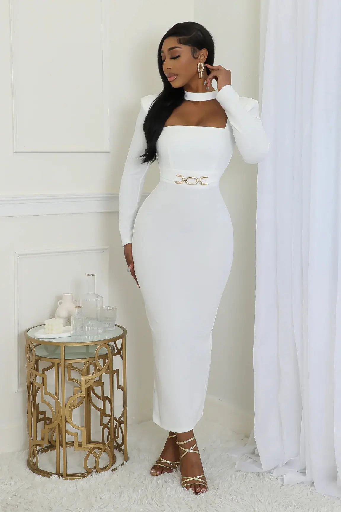 Caroline Important Figure Dress Gia Luxe Couture