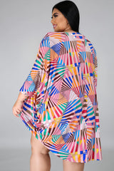 FIONA COLORFUL SWIMSUIT - Gia Lux Boutique