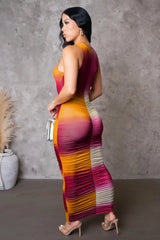 GABRIELA MIDI DRESS-PINK - Gia Lux Boutique