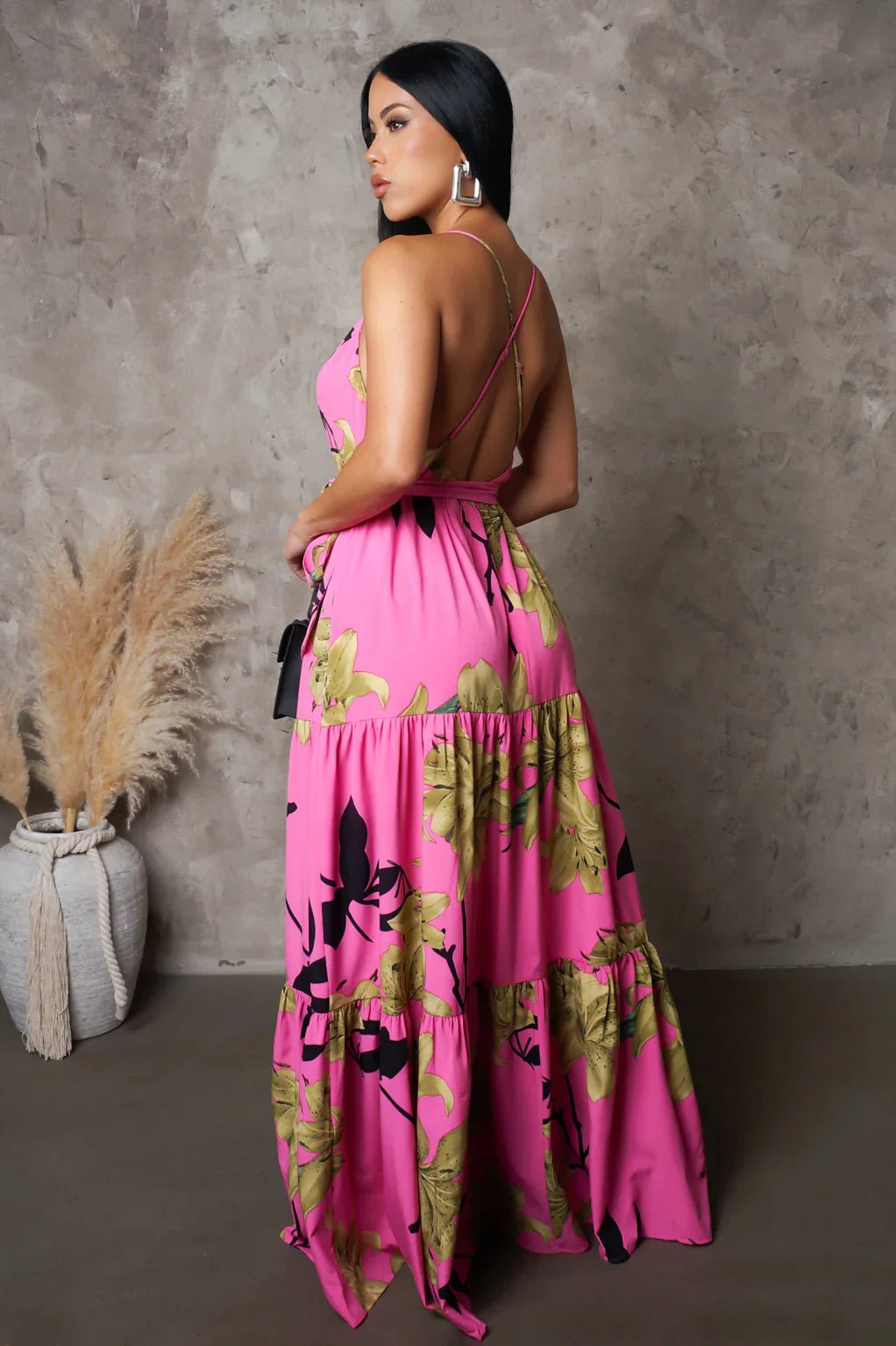 NIURKA STAR MAXI DRESS - Gia Lux Boutique