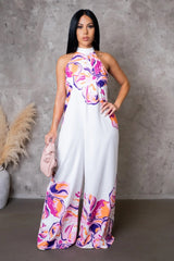 VICKY HALTER JUMPSUIT - Gia Lux Boutique