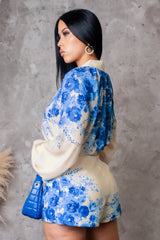 YASMIN LONGSLEEVE ROMPER - Gia Lux Boutique